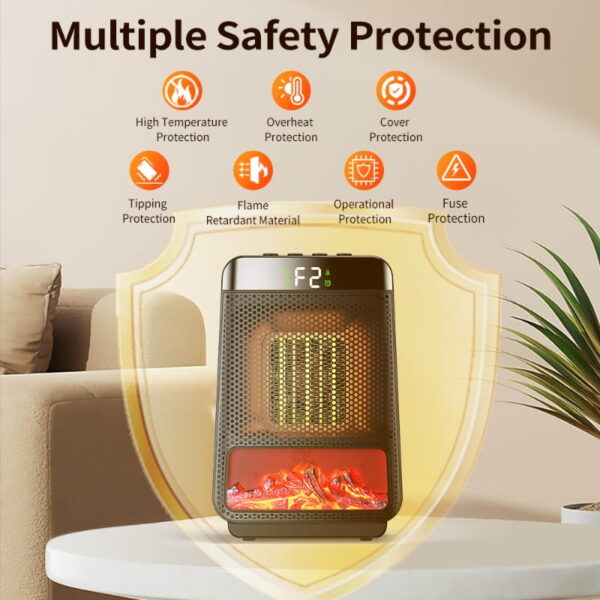 best portable electric heater 1000w